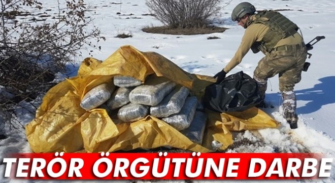 Diyarbakır da terör örgütüne darbe: Tam 574 kilogram esrar ele geçirildi