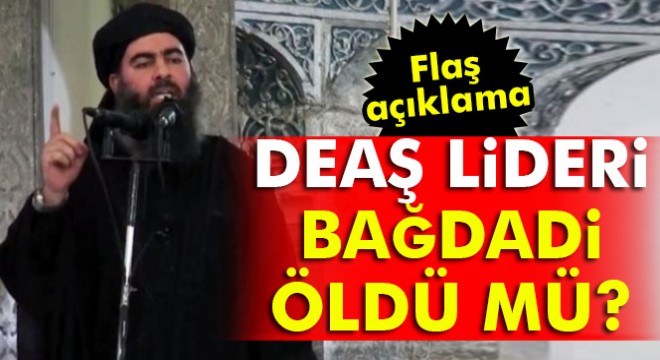 Son dakika: Bağdadi öldü mü? 64 DEAŞ lı terörist öldürüldü